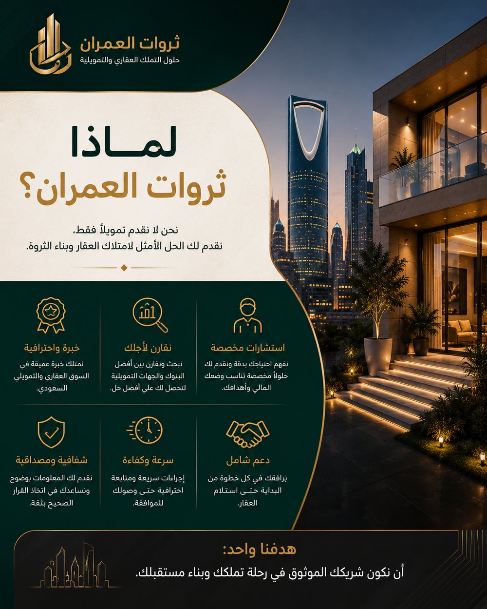 لماذا ثروات العمران